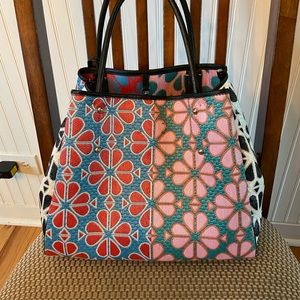 KATE SPADE EVERYTHING SPADE FLOWER MEDIUM TOTE